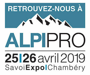 RDV à ALPIPRO les 25 et 26 avril 2019